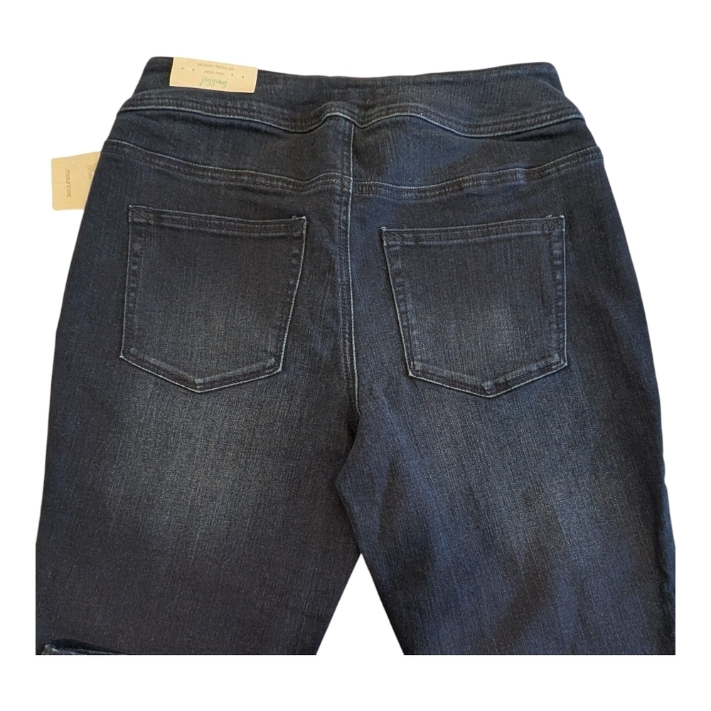 Dark Blue Women's Jeggins - Picture 5 of 8